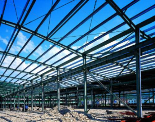 Contemporary Steel Car Showroom and Exhibition Hall Design