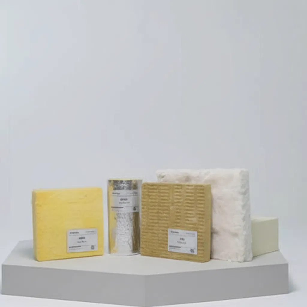 Rock Wool Board 100mm Thick Fireproof Insulation for LNG Storage Tank Pipelines