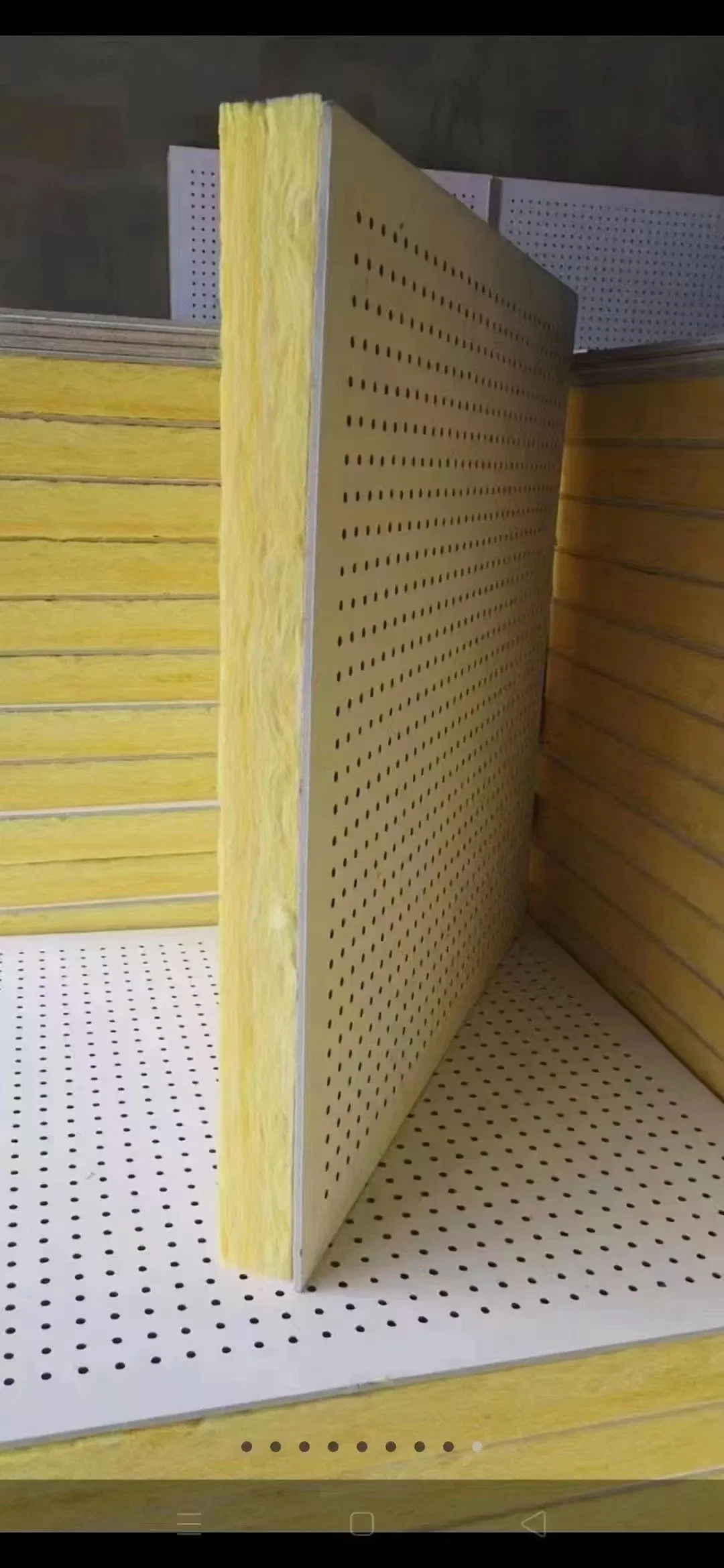 Zhenmei Wooden Acoustic Foam Wall Panel with Customizable Design