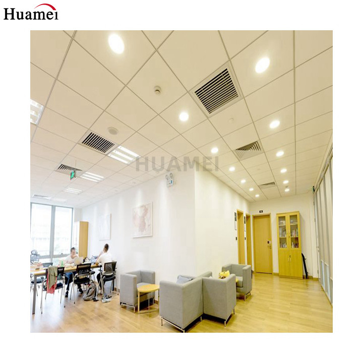 Rock Wool Acoustic Ceiling Panels Sound Absorbing Ceiling Board Material Fiberglass Ceilings