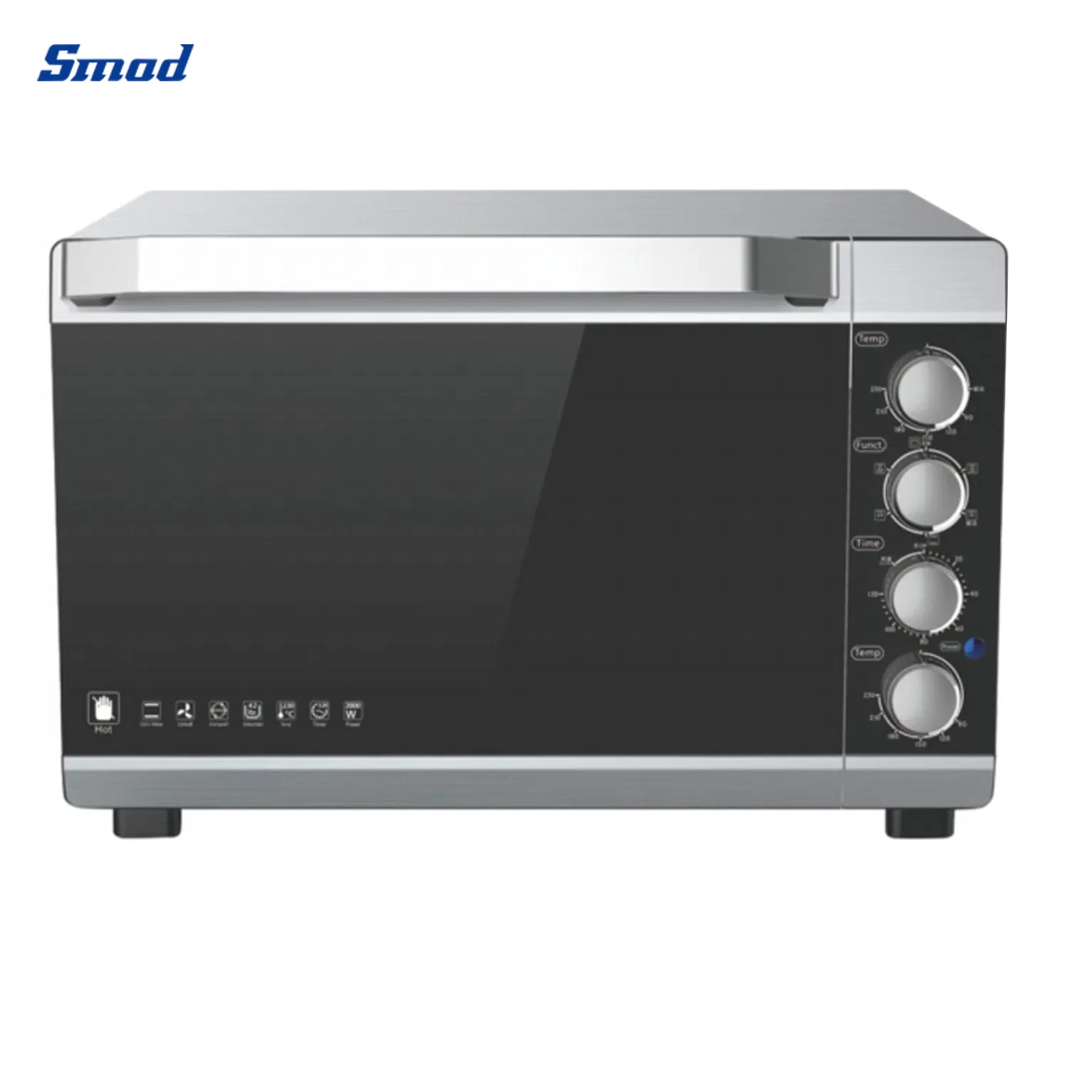 Digital 46L Electric Pizza Baking Oven with Rotisserie Convection