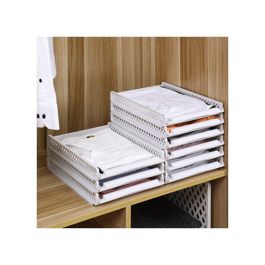 T-Shirt Folder Clothes Flip Fold Wardrobe Storage Closet Organizer T-Shirt Folding Board