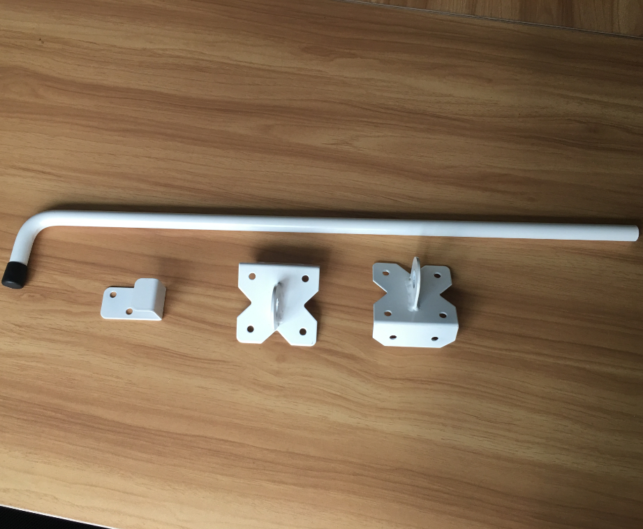 Professional Manufacturing PVC Fence Door Cane Bolt Vinyl Gate Drop Rod