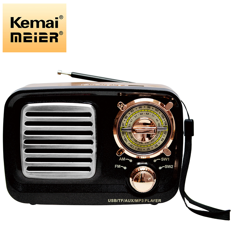 High Quality Home Radio Stereo Vintage Wood Radio with FM Am Stereo Speaker Radio