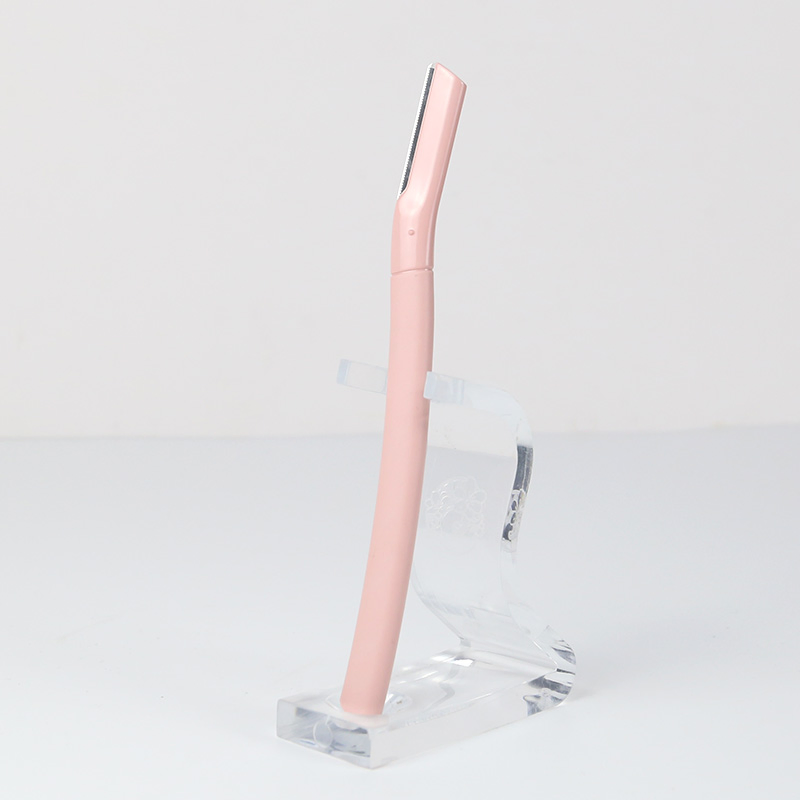 Precision Stainless Steel Eyebrow Trimmer for Perfect Makeup