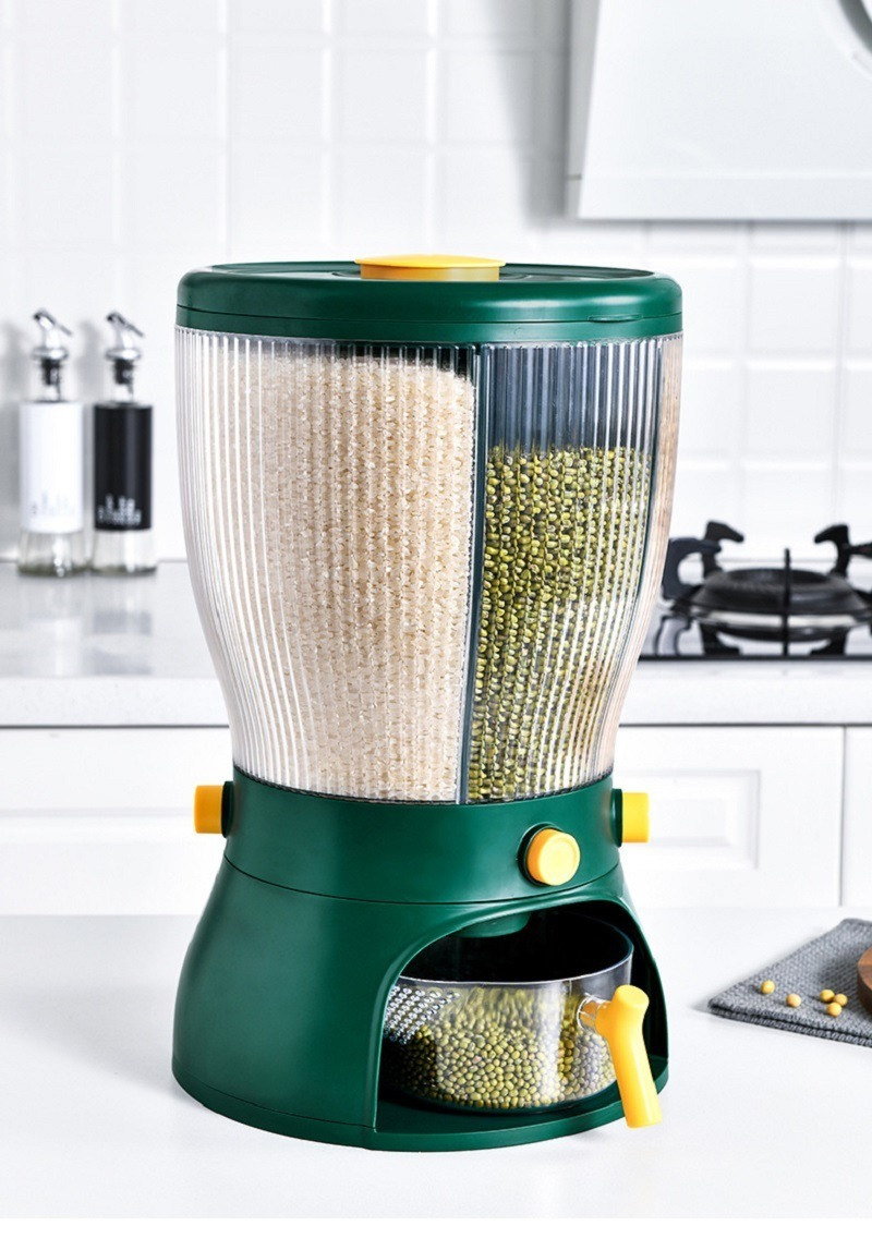 Storage Box with Lid Moisture Insect Proof Grain Organizer Bl17212