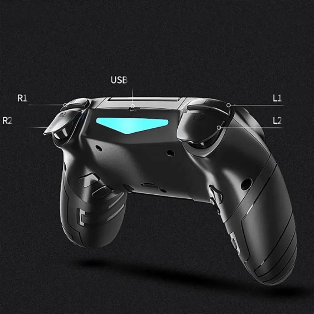 Беспроводной геймпад с вибрацией для PS4, ПК, Steam Deck