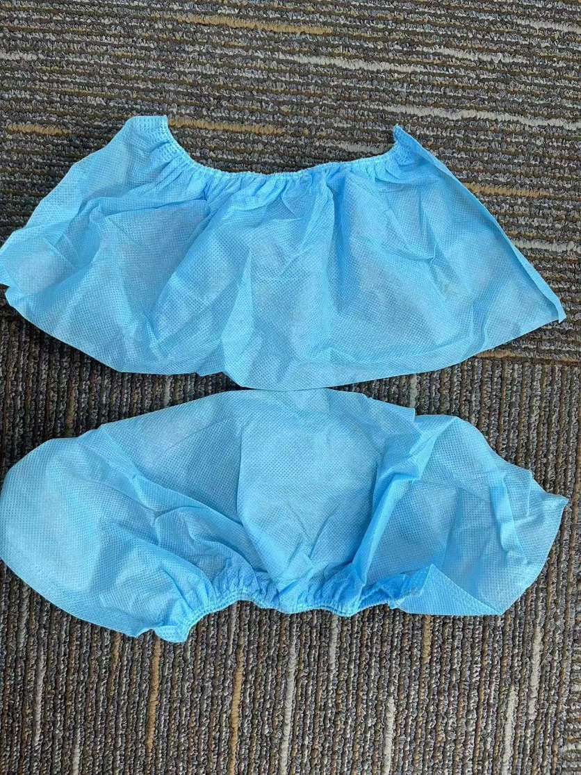 Disposable Dustproof Non-Woven Biodegradable Anti-Slip Shoe Cover