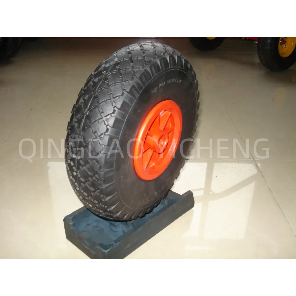 Durable and Sturdy 3.00-4 Pneumatic Wheel PU Wheelbarrow Wheel