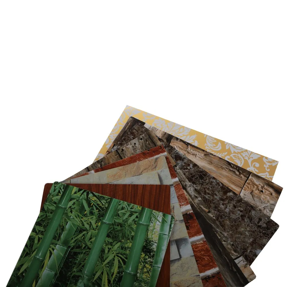 New Design Flame Retardant PVC UV Marble Sheet for Home Decoration