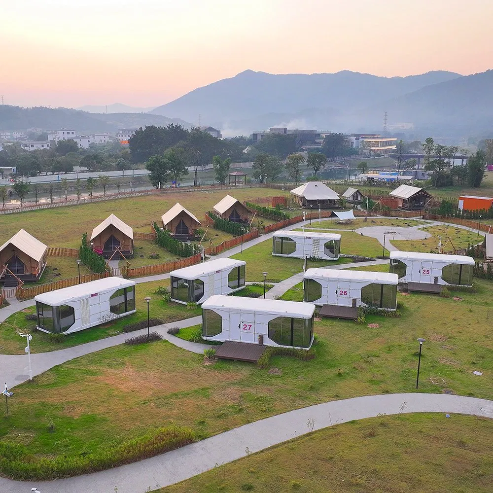 Modern Modular Prefabricated Container House Outdoor Mass Production Micro-Capsule House Modular Prefabricated House