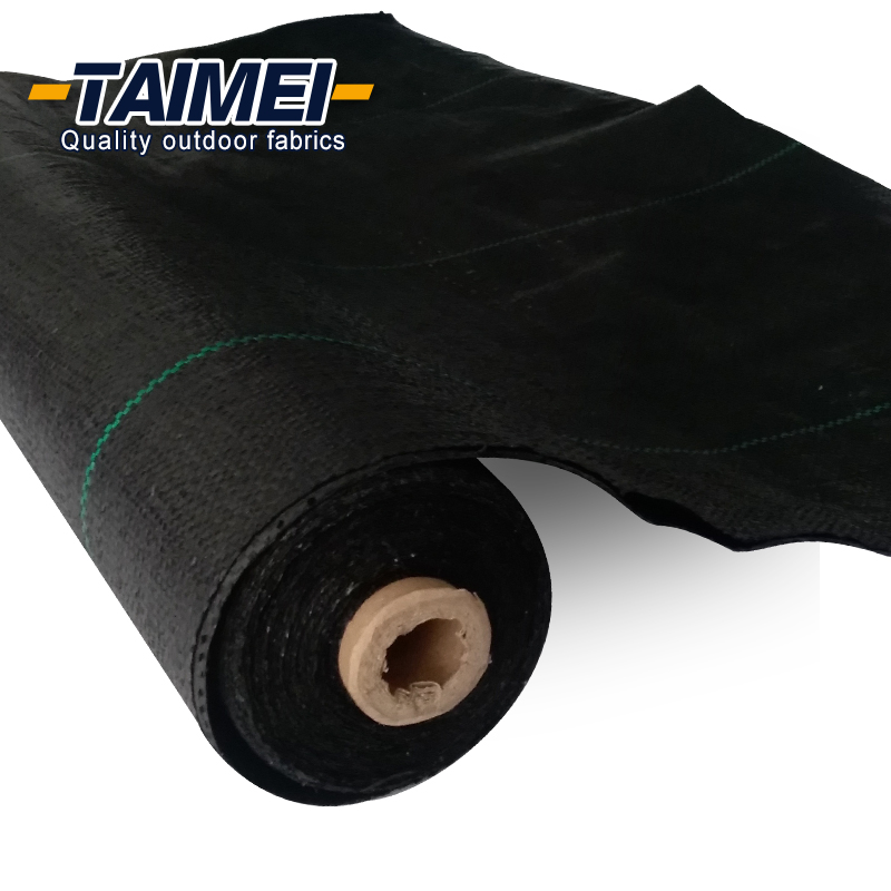 Agriculture PP Woven Barrier Polypropylene Anti Ground Cover Mat Weed Block Mat Manufacture
