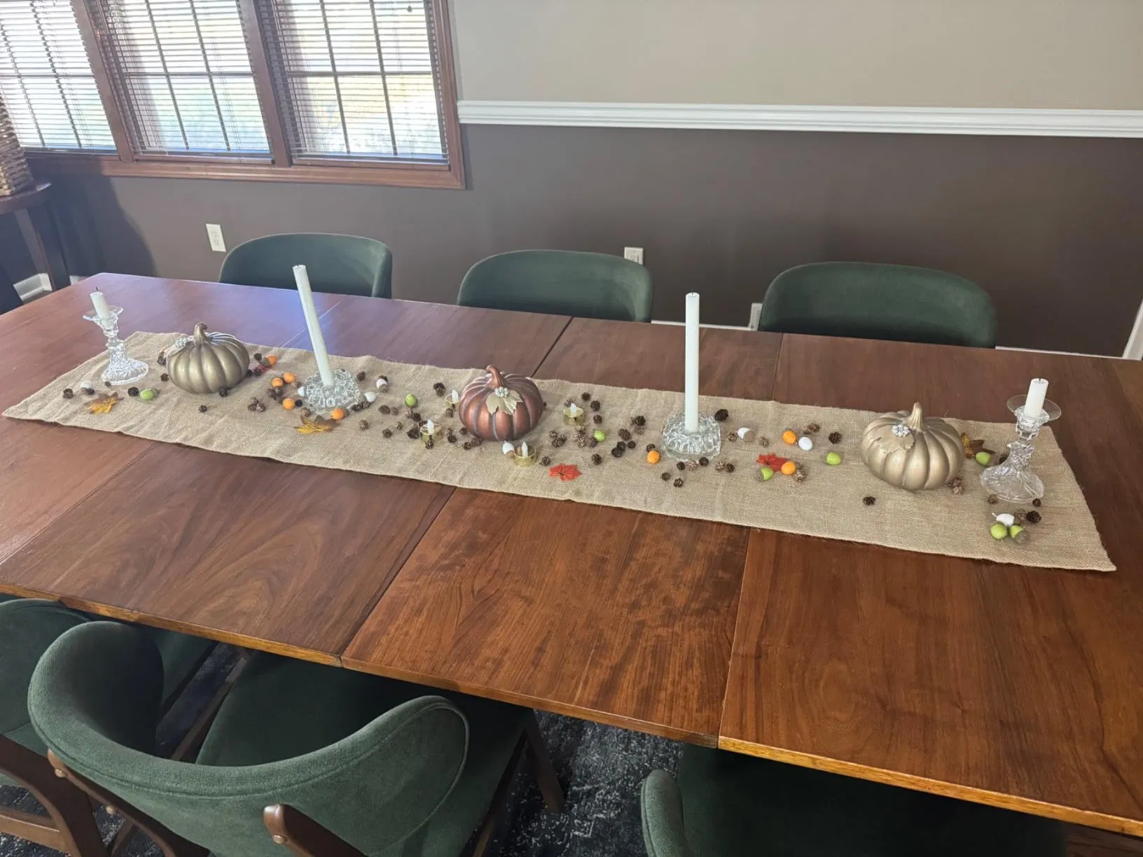 Burlap Farmhouse Table Runner 14X120 Inch, 100% Jute Soft Material, Perfect