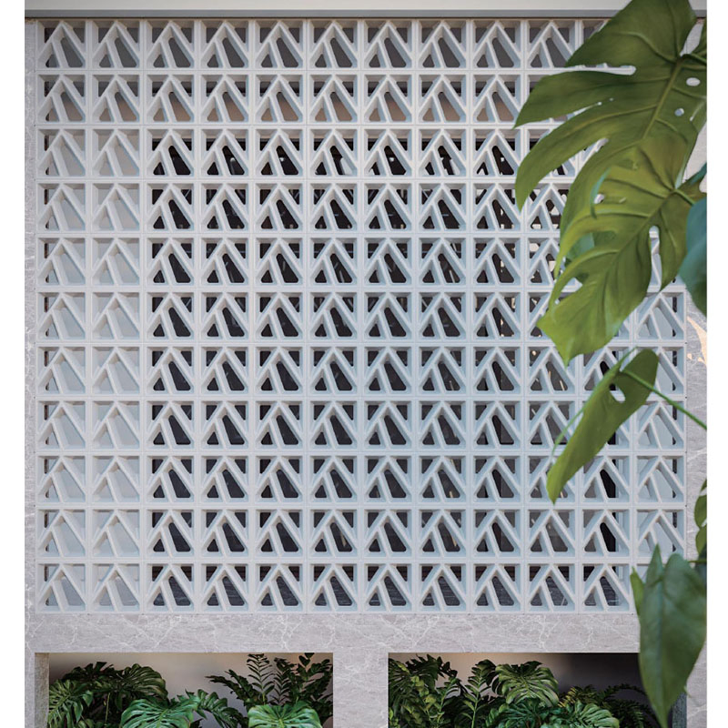 Hollow Wall Brick for Building Salon Interior Decoration Bricks Constructor 3D Partition Workstation