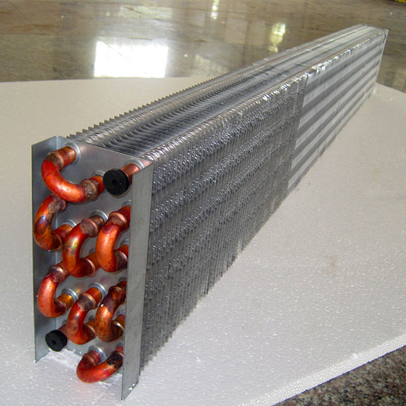 Refrigerator and Air Conditioner Copper Condenser with Aluminum Fin