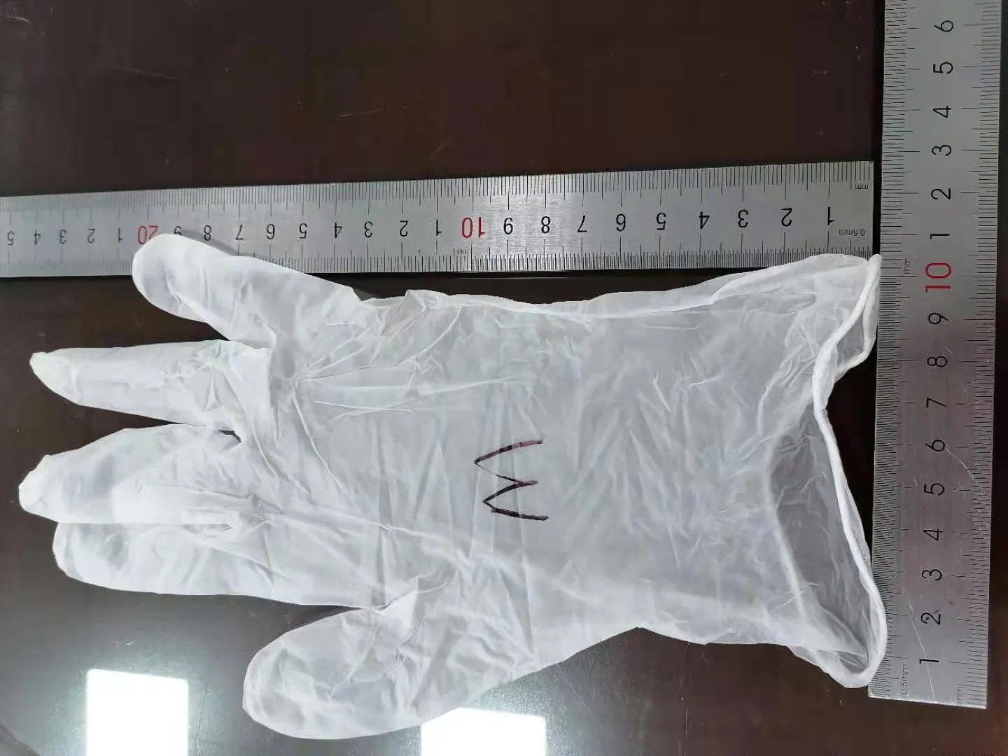 PVC Powder Free Vinyl Disposable Examination Gloves, Non-Medical Food Grade for Safety Work/Household