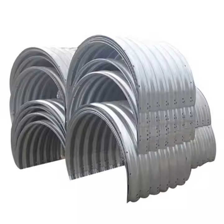 Galvanized Corrugated Steel Drainage Culvert Pipe for Anti Deformation, Preferred for Municipal Transportation Engineering
