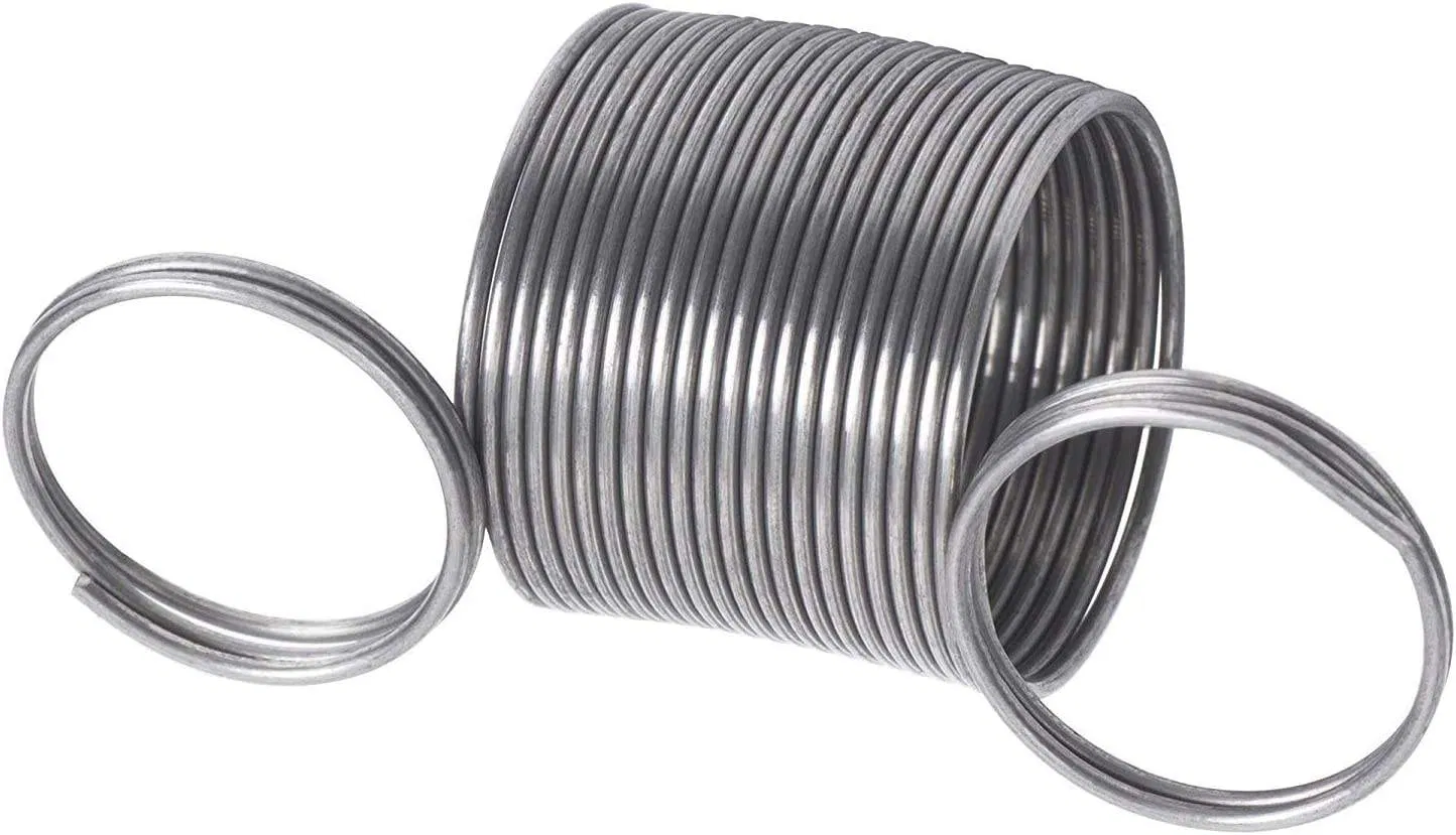 Premium Custom Spring Steel Dual Hook Tension Coil Spring
