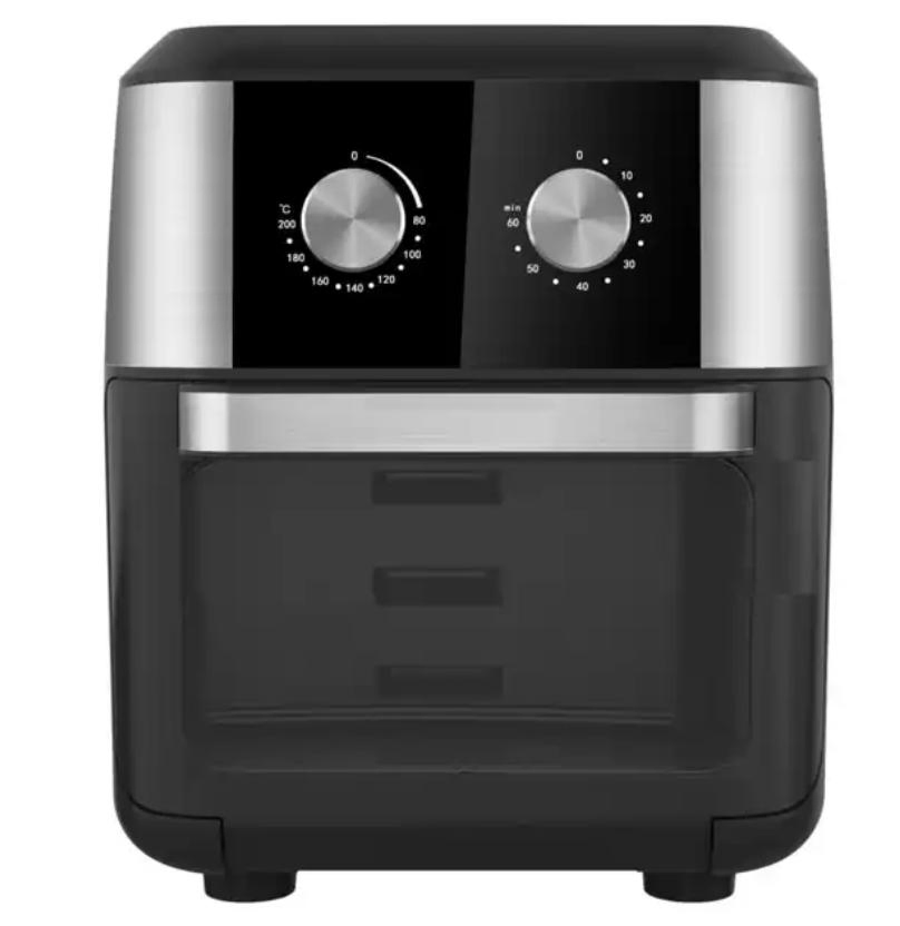 Stainless Steel Oilless Convection Oven Digital 12L Hot Air Fryer