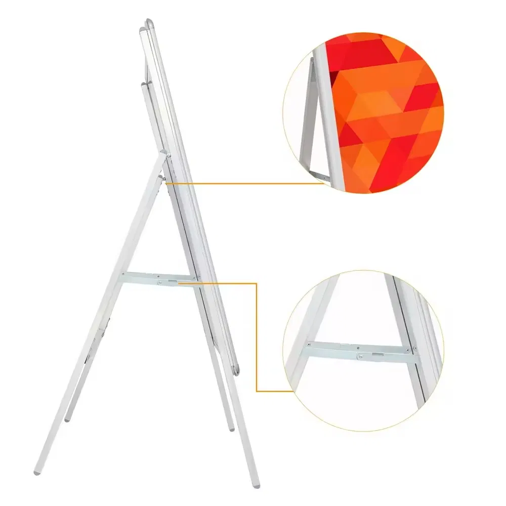 Poster Frame Advertising Aluminium Edge Anti Square Material Origin Shape Model Indoor Poster Board Infoboard