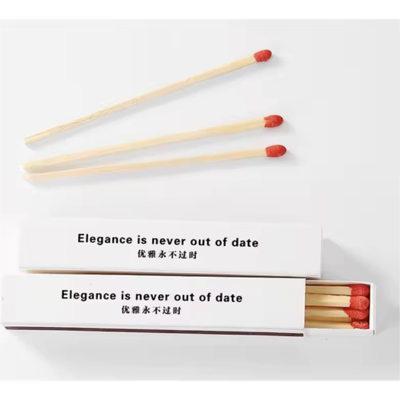 Boxed Candle Matchbox Custom Color Matching Match Wholesale Cheap Custom Printing Paper Matches