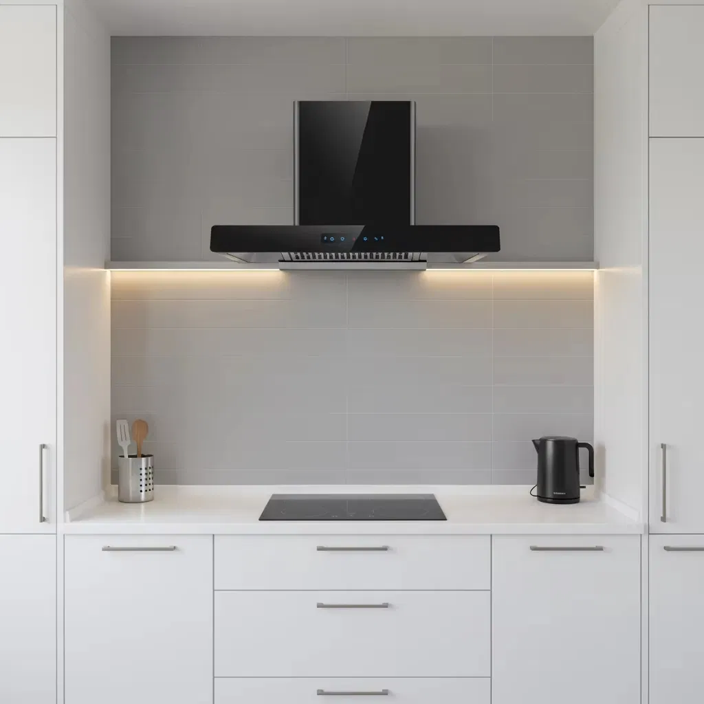 T Shape Sensor and Touch Control for Kitchen Range Hood