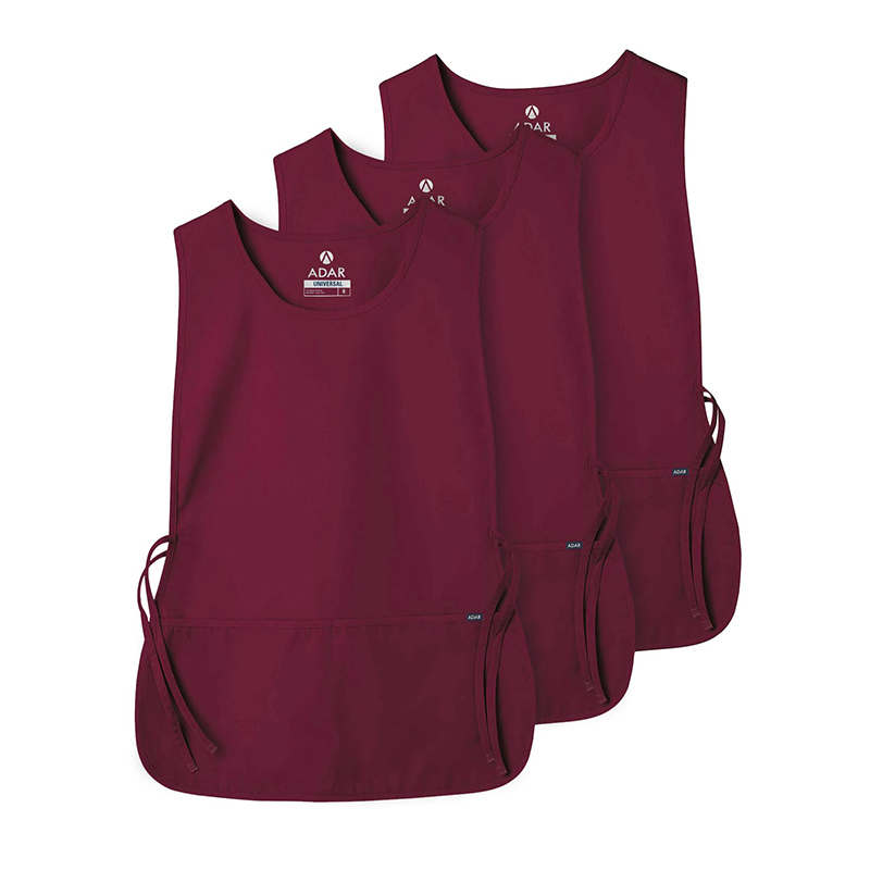 Factory Hot Selling Adult Bib Clothing Protector Allergy Isolation Cross Back Apron