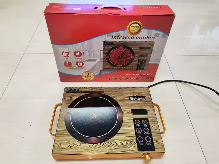 3500W Stainless Steel Household Hotpot Digital Touch Control Multi-Function Electric Induction Cooker