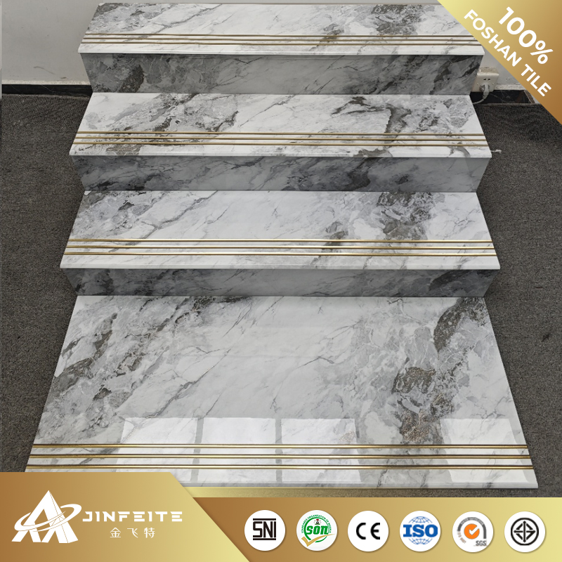 Плитка для ступеней под мрамор, 470x1200 мм