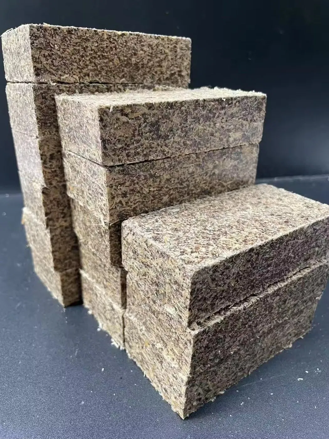 Premium Natural Charcoal Fire Logs Brown Fire Starter Square for BBQ and Camping