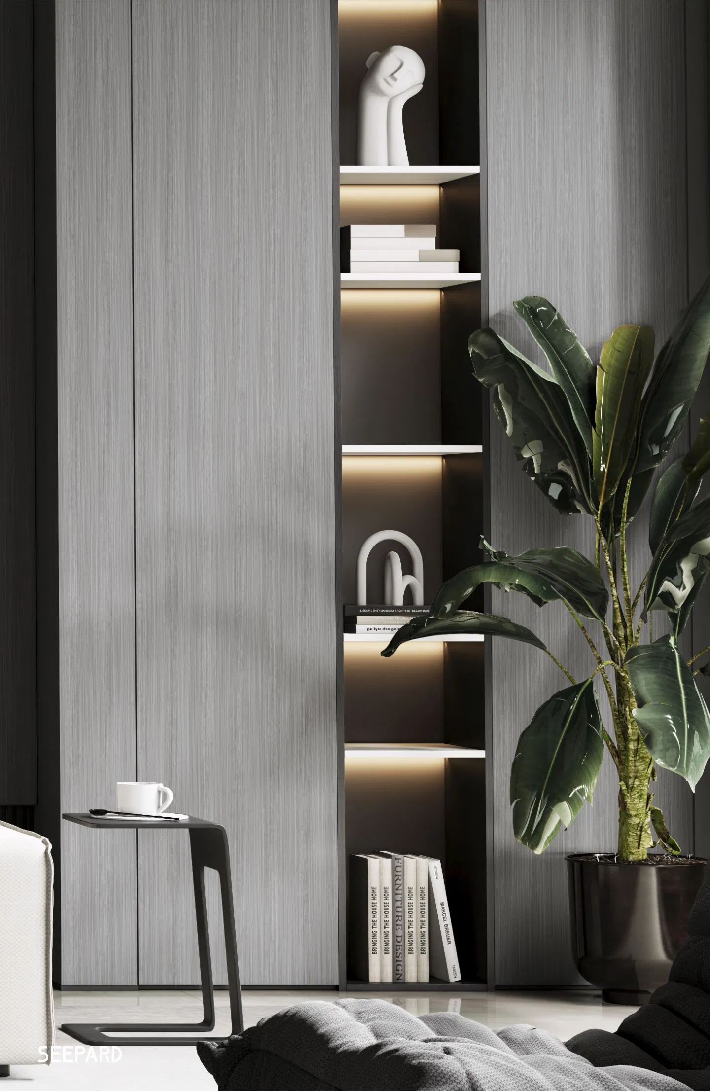 Elegant Wood Grain Melamine Paper for Table Furniture Decoration