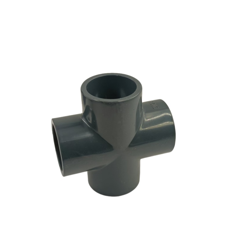 Lightweight Plastic Pipe Four-Way with Corrosion Resistant Features