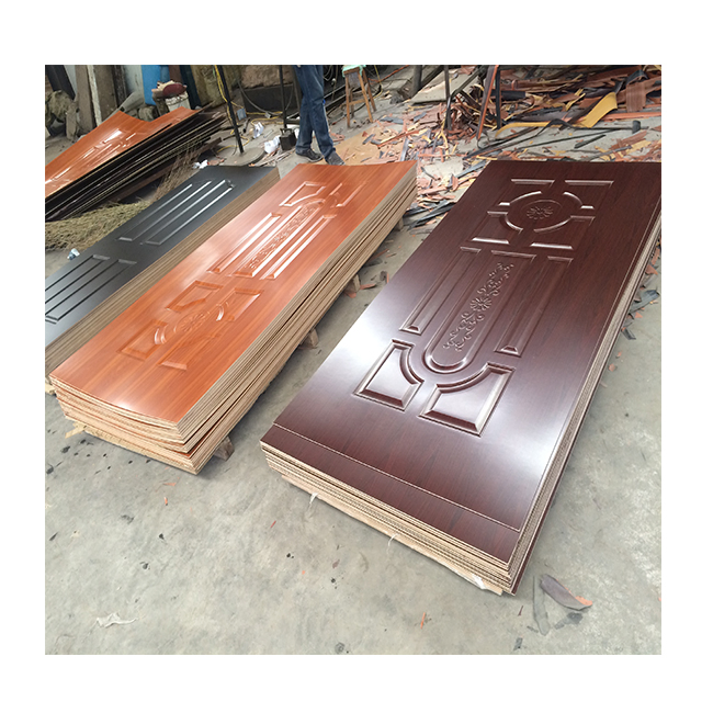 Wood Veneer White Primer Melamine Door Skin