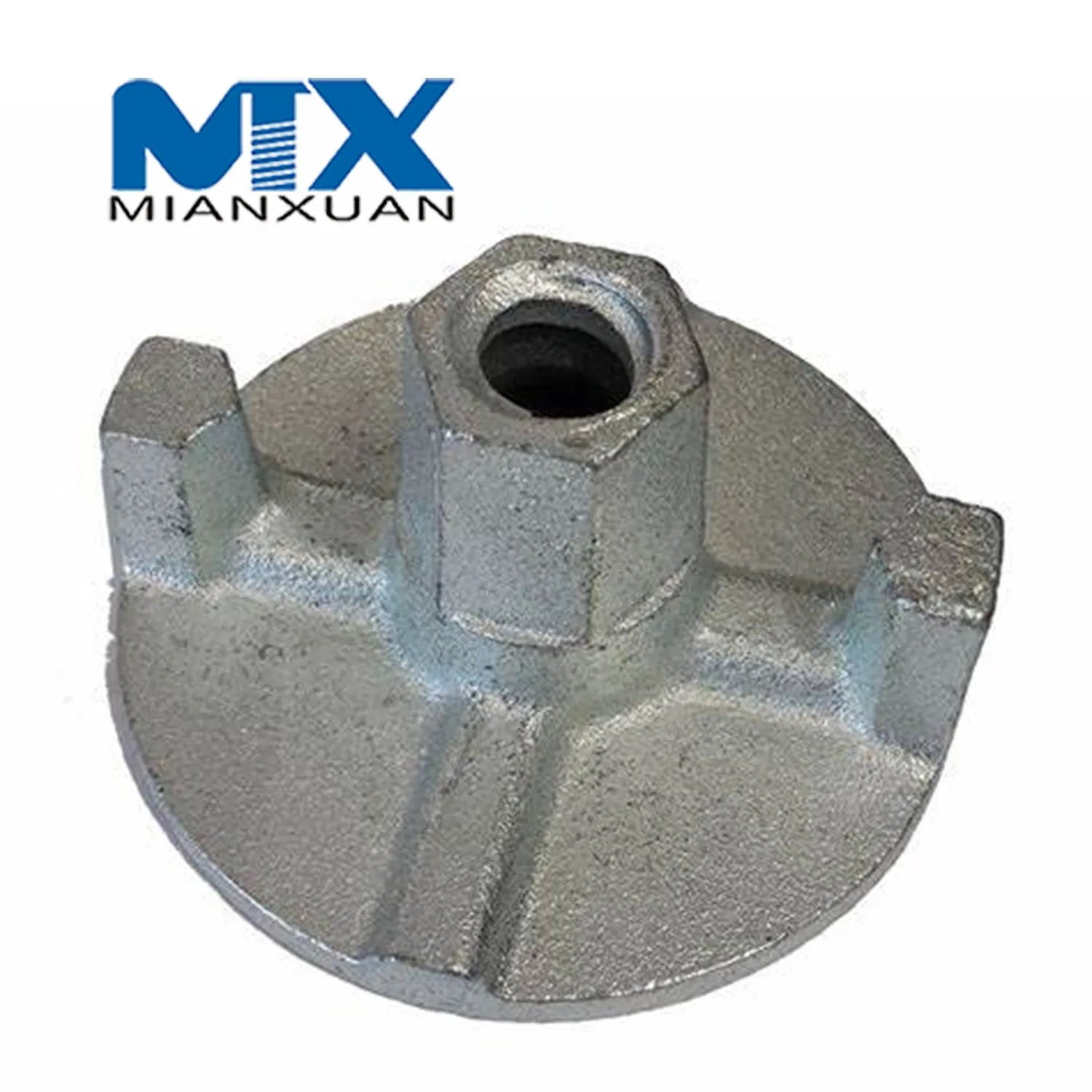 Concrete Formwork Nut Scaffolding Construction Drop Forged Galvanized Forged Wing Nut Swivel Nut Anchor Nut Tie Rod Nut Square Round Nut