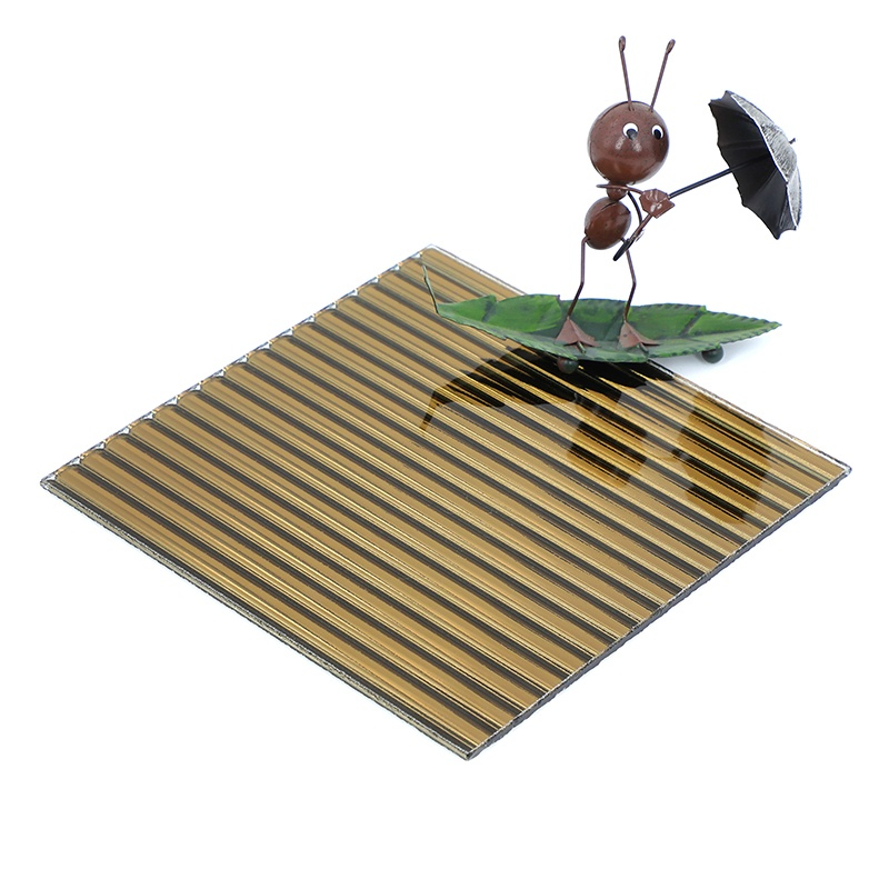 Crystal Clear Moru Pattern Glass and Flutelite-B Pattern Glass for Building