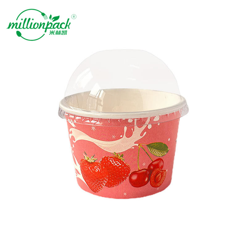 5oz 16oz Custom Logo Paper Ice Cream Bowl for Events