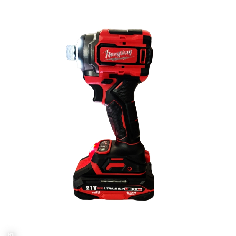 Беспроводной ударный гайковерт 21В, 600 Н·м