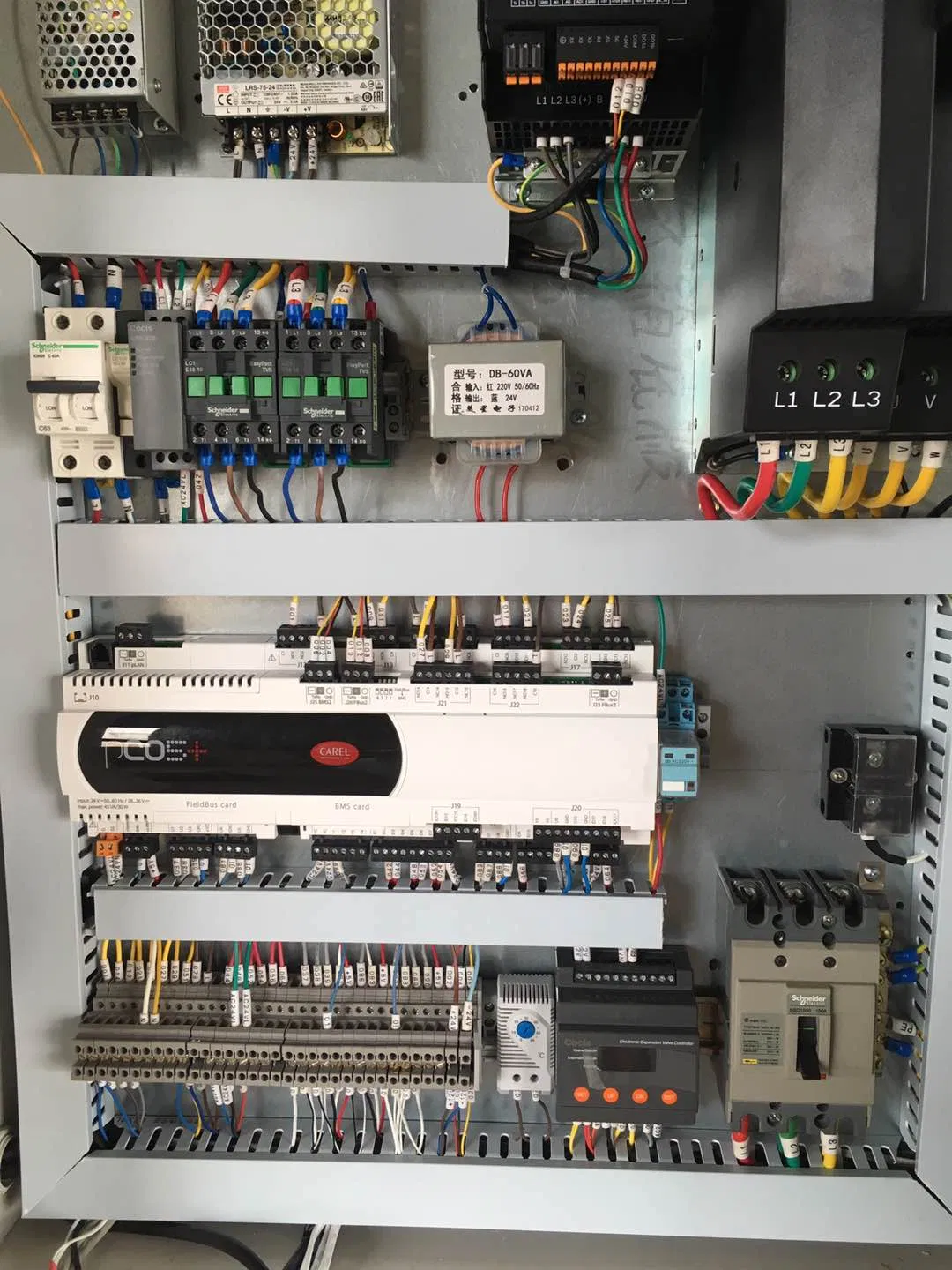 Industrial R744 Heat Pump for District Heating 95c Output