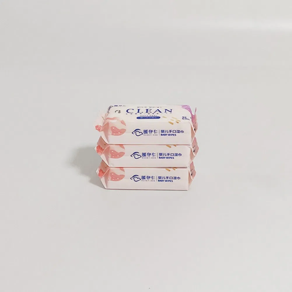 High Quality Disposable Wet Wipes for Baby Skin Care OEM Brand Toallitas Humedas Single Pack 80PCS Free Sample From China