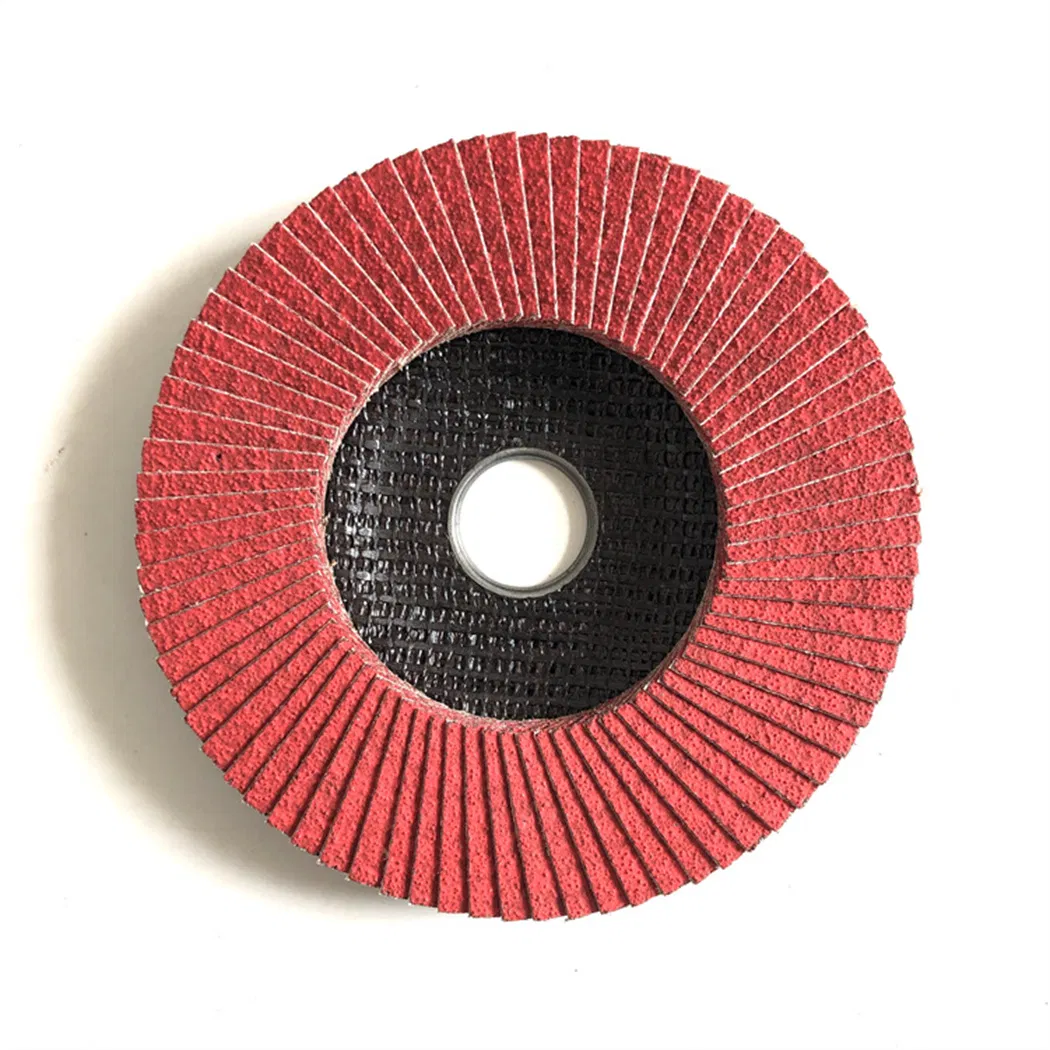 Flap Disc with Ceramic Oxide Sand Cloth 125X22.2mm 60# 80#