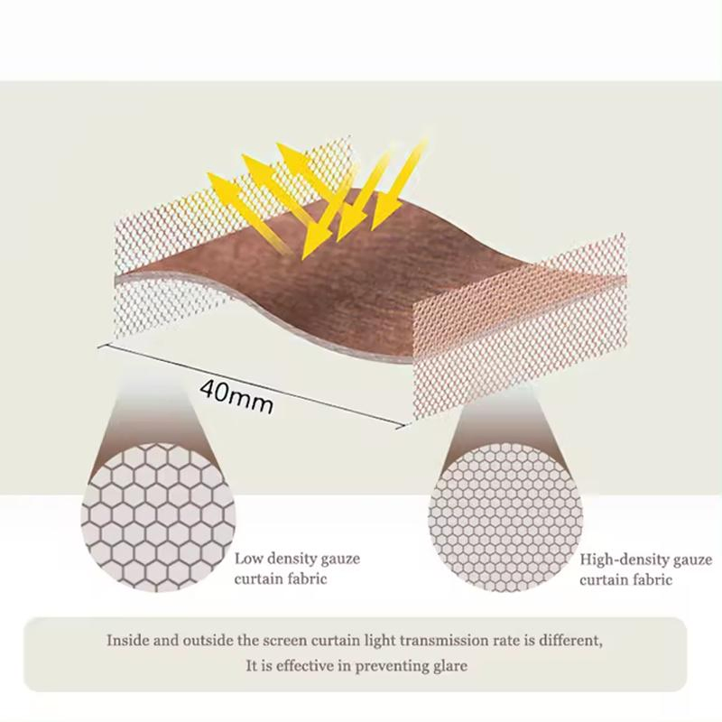 Vikson Triple Shade Blinds Cordless Smart Roller Shades Automatic Motorized Shangri-La Blinds