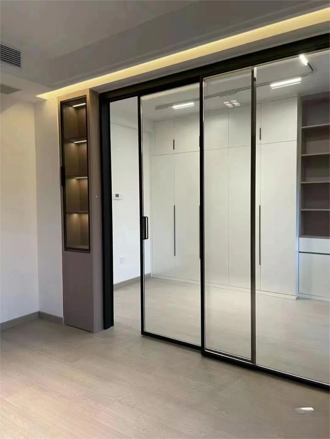 Yimu Wholesale Hot Sale Aluminum Interior Sliding Glass Door