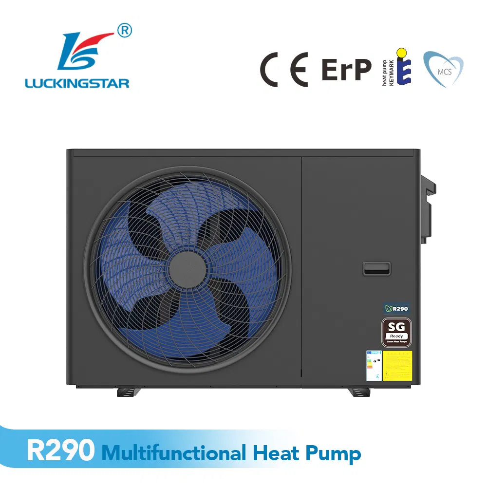 Water Heater R290 Heat Pump for House Domestic Heating and Cooling Hot Water Floor Heating