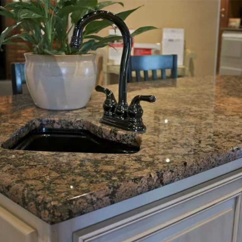 Factory Wholesale Finland Baltic Brown Granite Kitchen Cunter Tops Vanity Tops