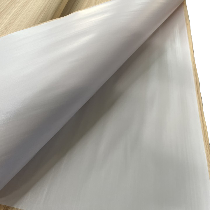 Dr-Lvp001 Frosty White Plywood Melamine Fancy Recon Wood Face Veneer Laminated Recon Veneer