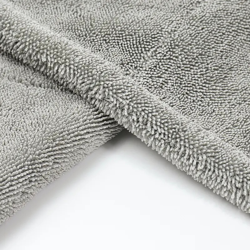 Pet Towel Microfiber Coral Double Side Thicken Car Wash Towels Soft Strong Absorption Kitchen Dish Cloths Cleaning Towel
