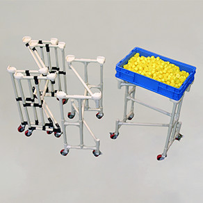 Yusi Lean Pipe Connector for Roller Track System with Plastic Coating