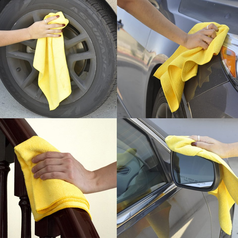 Microfiber Material Customized for Cleaning and Auto Detailing Applications