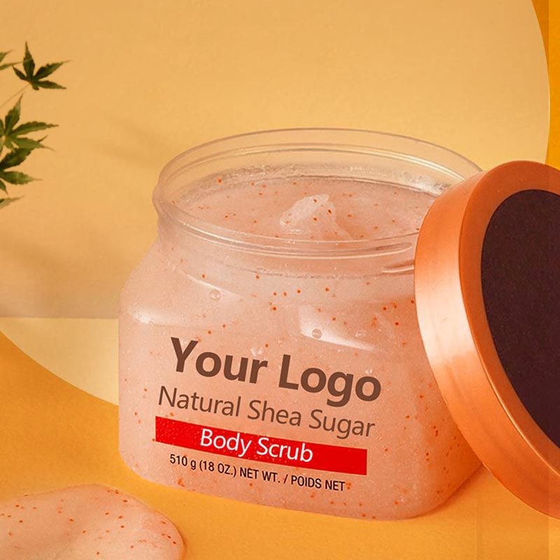 Wholesale OEM Private Label Natural Organic Whitening Brightening Exfoliating Smooth Body Scrub Skincare Afcare Hot Sale Skincare Tomato Body Scrub