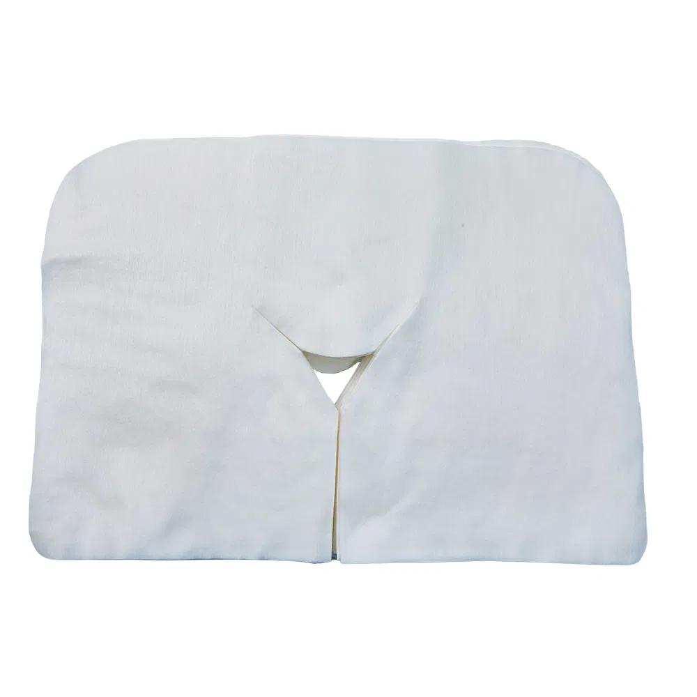 Disposable Face Cradle Covers Silky Soft Headrest Massage Table Paper Towels Massage Face Rest